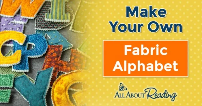 Image for Make Your Own Fabric Alphabet + FREE Template