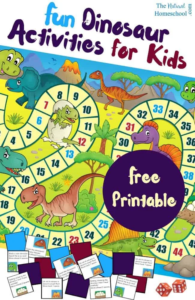 Image for Free Printable Dinosaur Activities for Kids