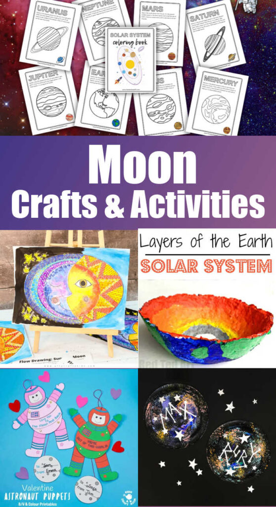 Astronaut and Moon Crafts and Activities