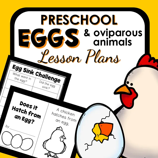 Image for Egg Theme Preschool Classroom Lesson Plans