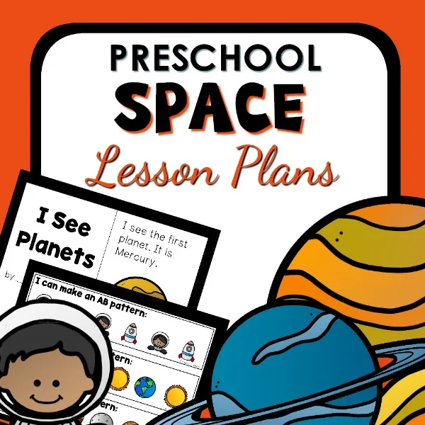 Image for Space Theme Preschool Classroom Lesson Plans
