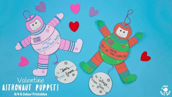 Image for Printable Astronaut Puppets