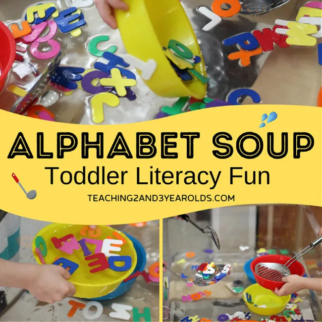 Image for Toddler Learning with Alphabet Sensory Play