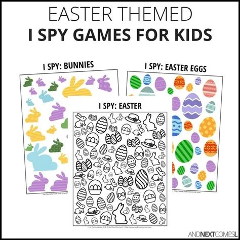 Image for Easter I Spy Bundle Pack