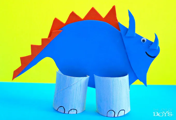 Image for Easy Dinosaur Craft for Kids to Make