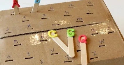 Image for Upper and Lowercase Letter Matching with a Box!
