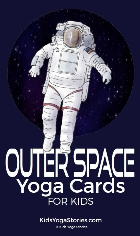 Image for Outer Space Yoga Cards for Kids