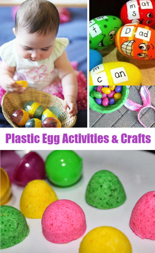 Activities and Crafts with Plastic Eggs