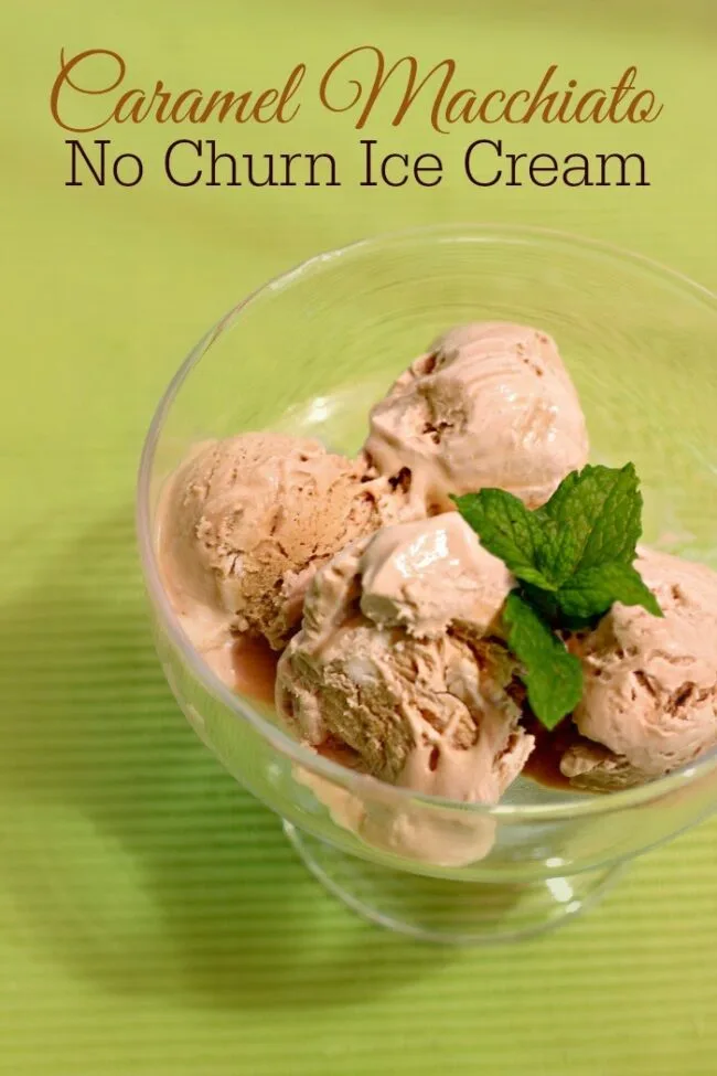 Image for Caramel Macchiato No Churn Ice Cream