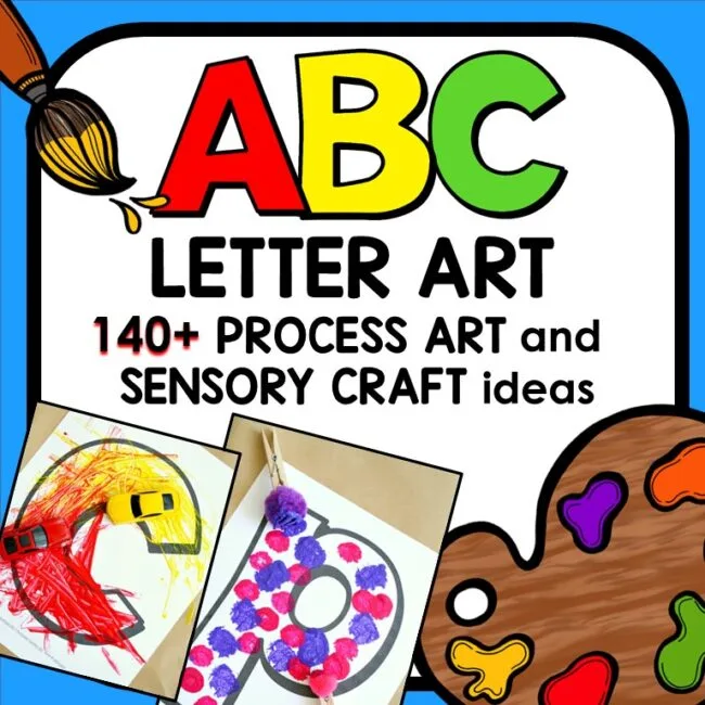 Image for ABC Letter Mats with Craft and Process Art Ideas