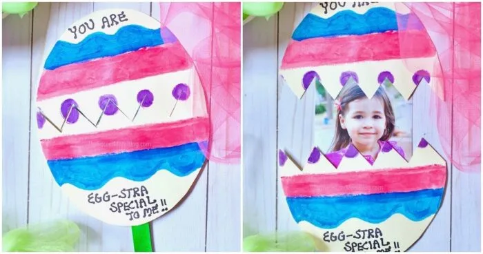 Image for Pop-Up Easter Egg Card with Child's Photo