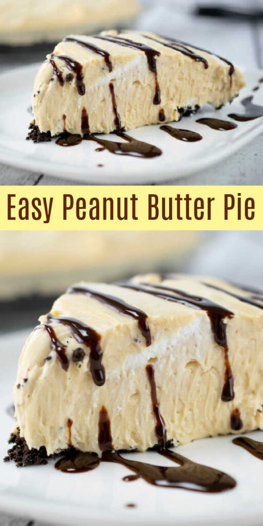 easy peanut butter pie recipe