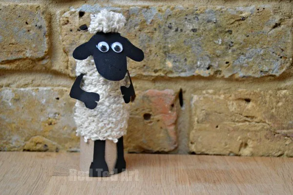Image for TP Roll Shaun the Sheep Craft
