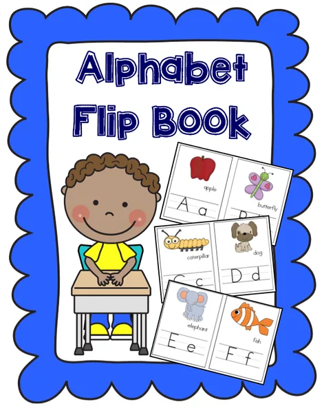 Image for Alphabet Flip Book for Preschoolers