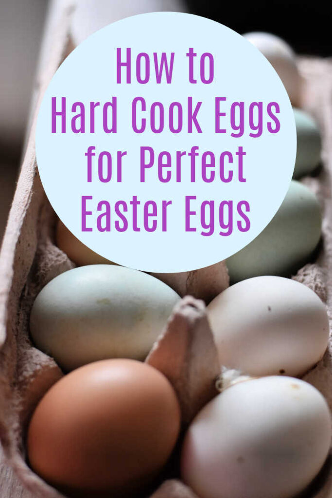 How to Hard Cook Eggs Perfectly for Easter Egg Decorating