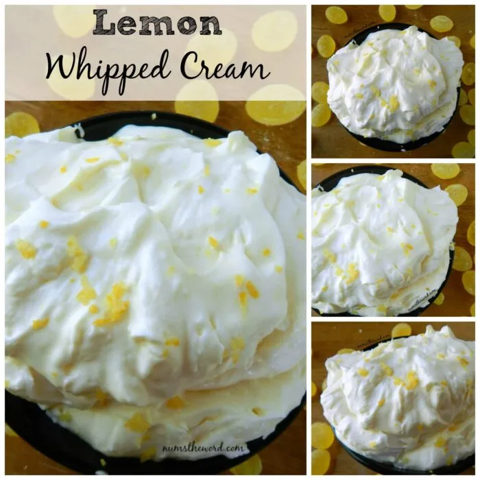 Image for Lemon Whipped Cream