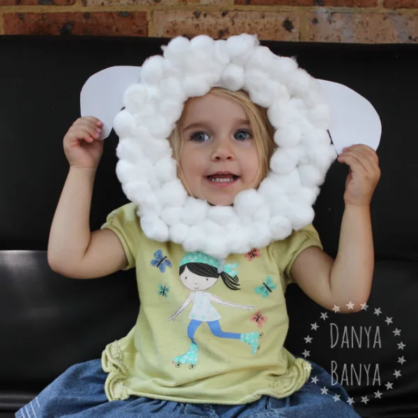 Image for Paper Plate Sheep Mask for Kids