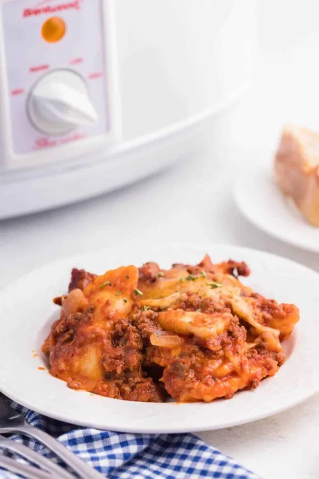 Image for Slow Cooker Ravioli Lasagna Recipe