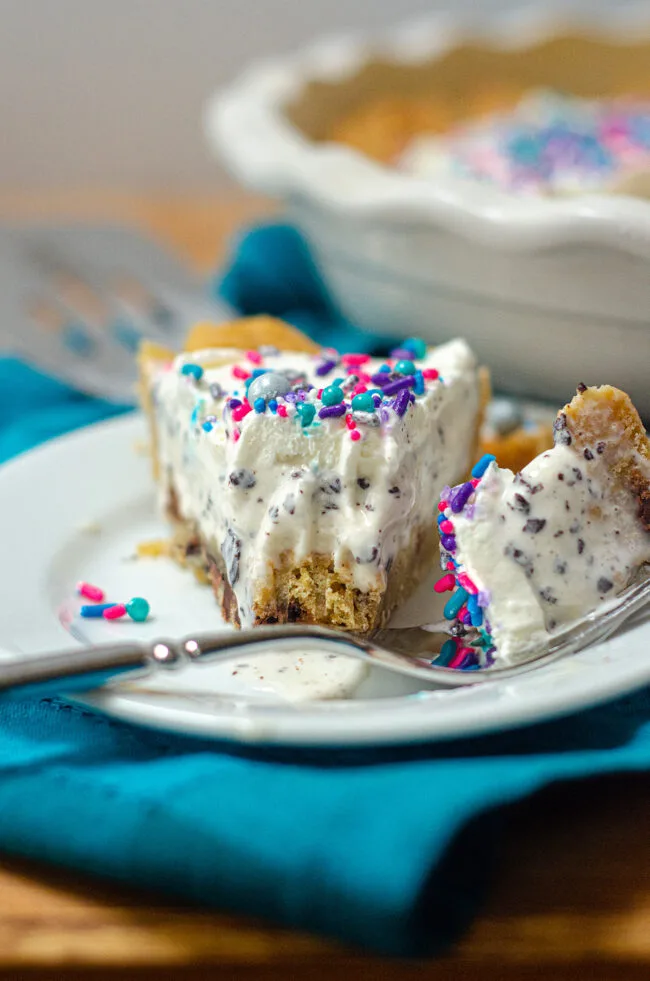 Image for Chocolate Chip Cookie Dough Ice Cream Pie