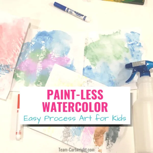 Image for Paint-Less Watercolor Process Art for Kids