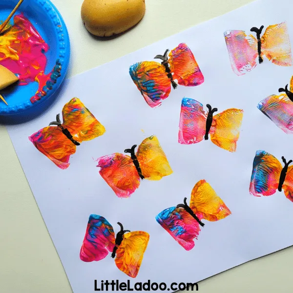 Image for Potato stamp Butterfly Art