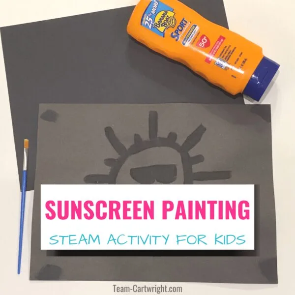 Image for Sunscreen Painting: STEAM For Kids