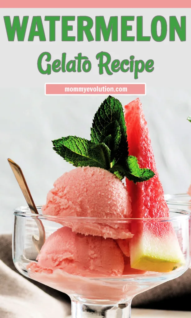 Watermelon Gelato creates a light, refreshing dessert with sweet watermelon flavor blended into a smooth, icy treat that’s perfect for warm days.