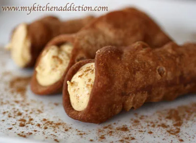 Image for Pumpkin Spice Cannoli (Daring Bakers November Challenge)
