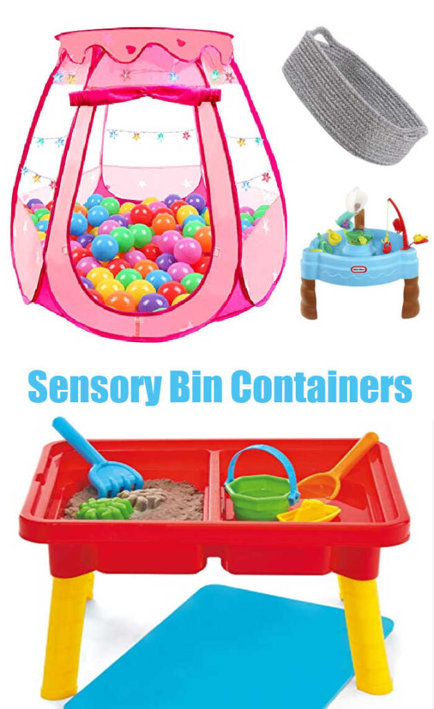 sensory bin containers