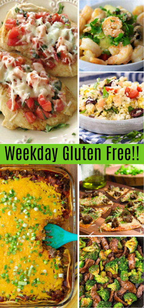 weekday easy gluten free dinner ideas