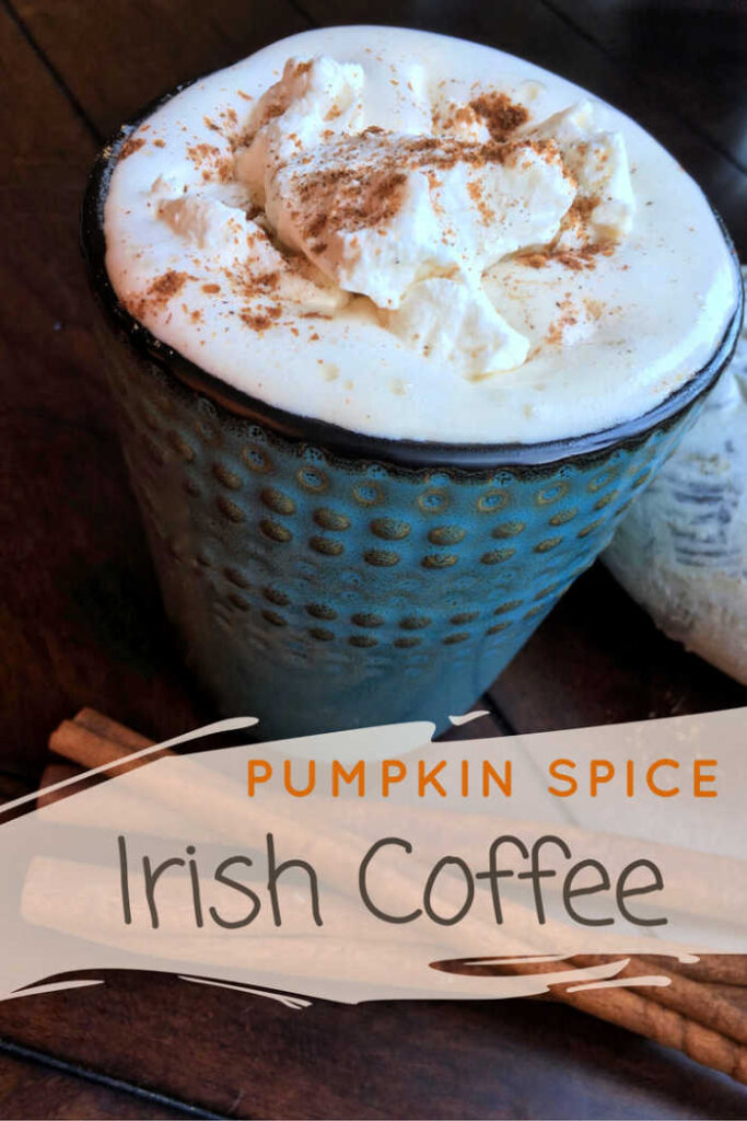 Pumpkin Spice Irish Coffee Drink