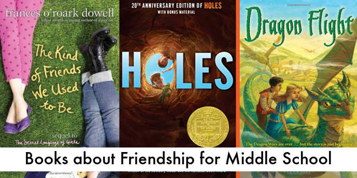 Books about friendship for middle school