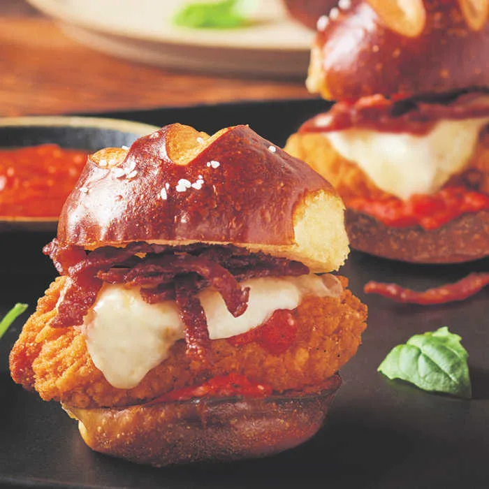 Image for Parmesan Pepperoni Chicken  Sliders