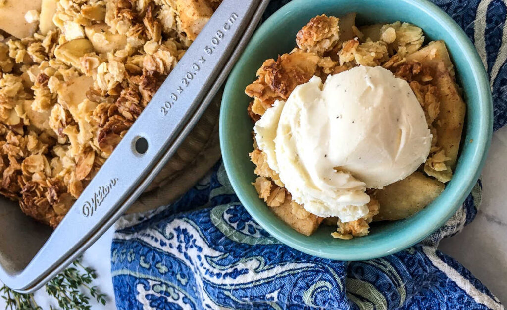 One taste of this delicious Easy Apple Crisp Recipe and you won’t believe it is both gluten and refined sugar free!