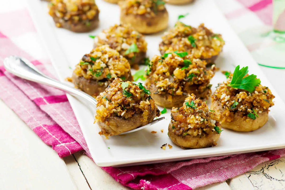 Sausage Stuffed Mushrooms