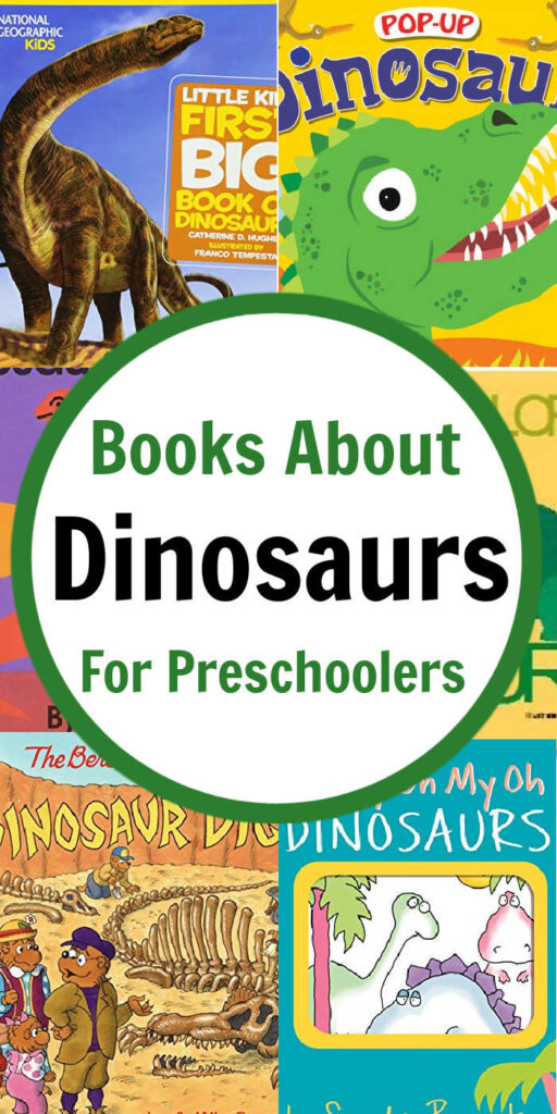 Books about Dinosaurs for Preschoolers | Mommy Evolution