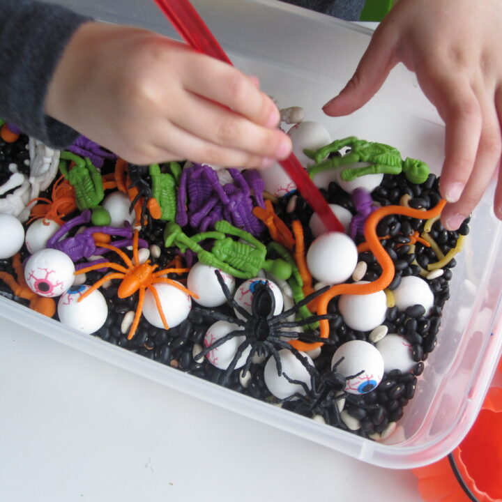 Image for Halloween Sensory Tub For Multiple Ages