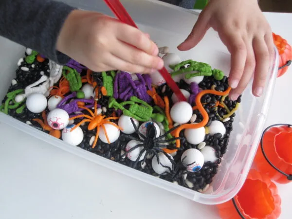 Image for Halloween Sensory Tub For Multiple Ages