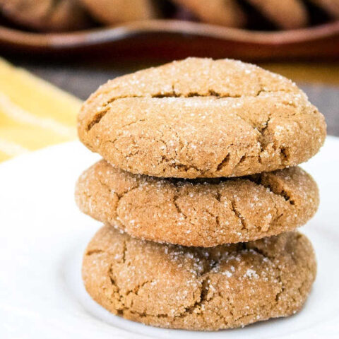 Chewy Gingersnap Cookies