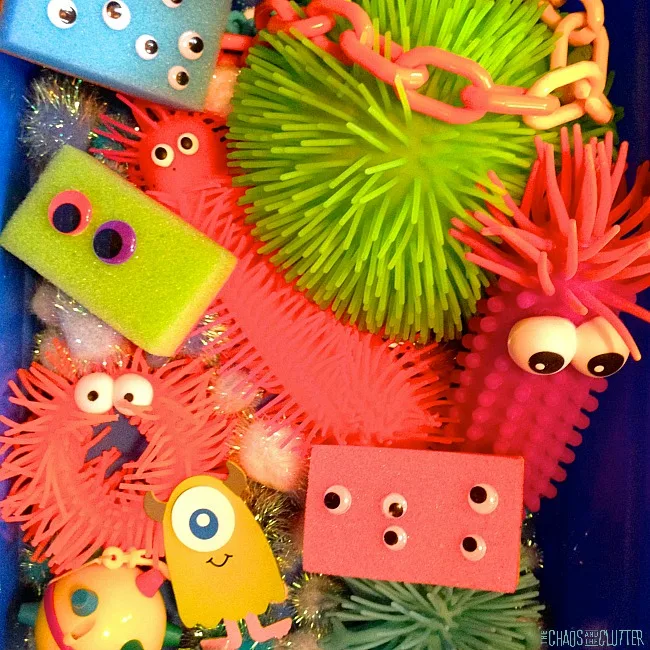 Image for Monsters Sensory Bin