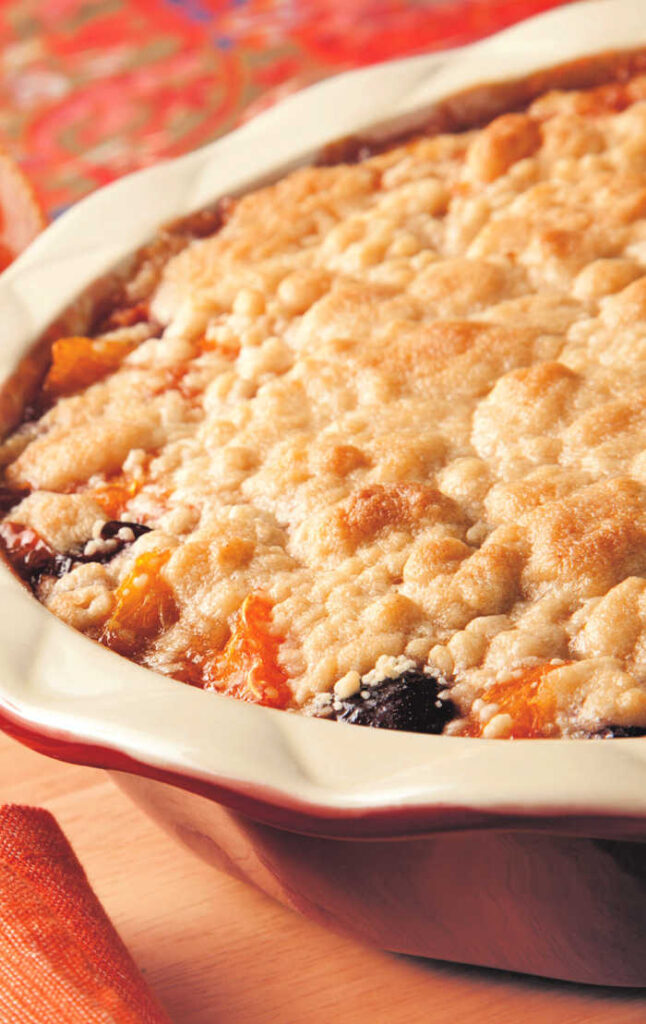 This is the Best Cherry Cobbler you'll make. The secret is citrus! This cobbler recipe takes advantage of their natural sweetness for a mouthwatering dessert.