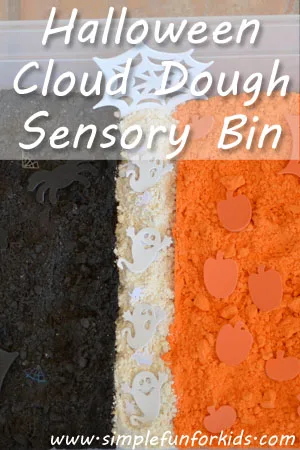 Image for Halloween Cloud Dough Sensory Bin