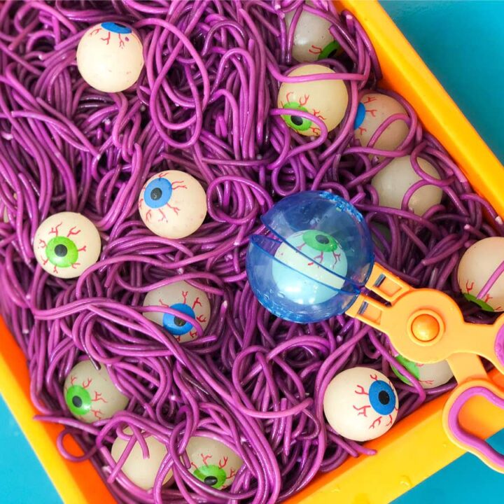 Image for Spaghetti & Eyeball Halloween Sensory Bin