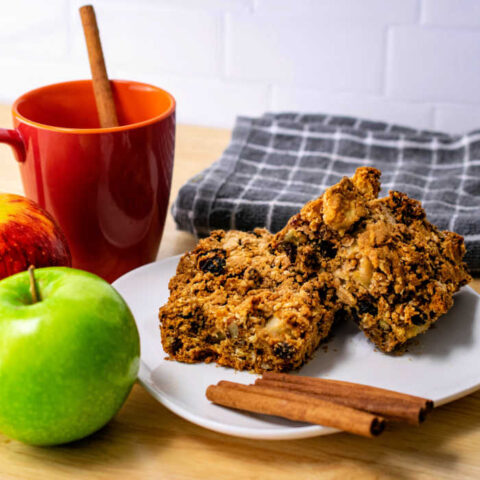 Healthy and Hearty Apple Coffee Cake