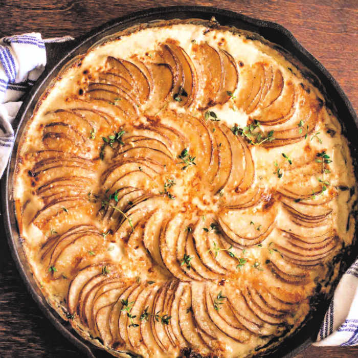Potatoes Au Gratin - perfect for Christmas and Thanksgiving