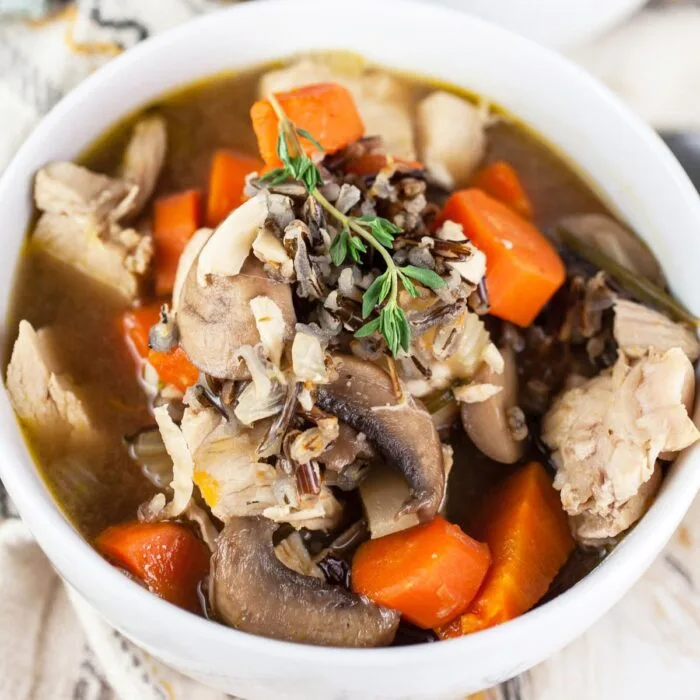 Image for Autumn Wild Rice Soup with Turkey