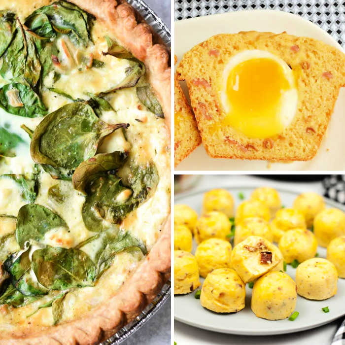 egg recipes for breakfast collage