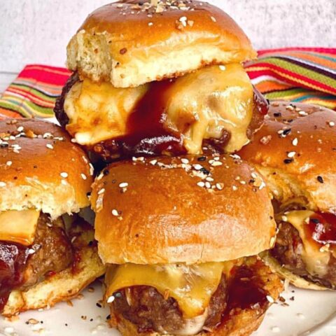 Image for Cheesy Meatball Sliders