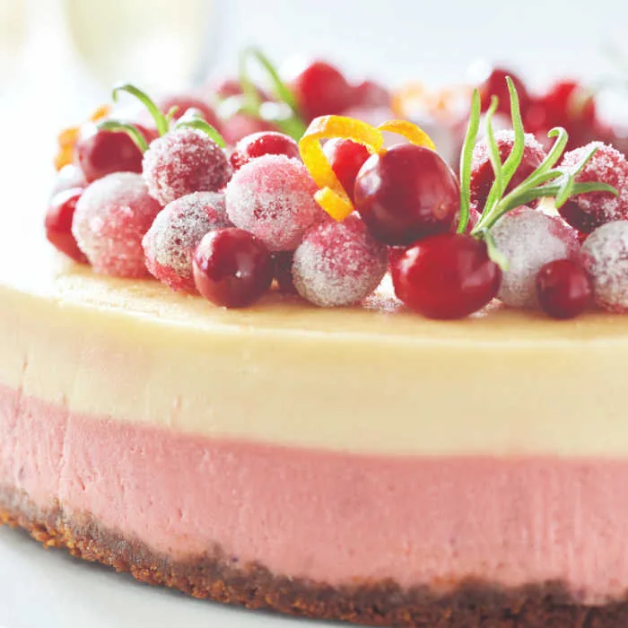 Image for Cranberry Cheesecake