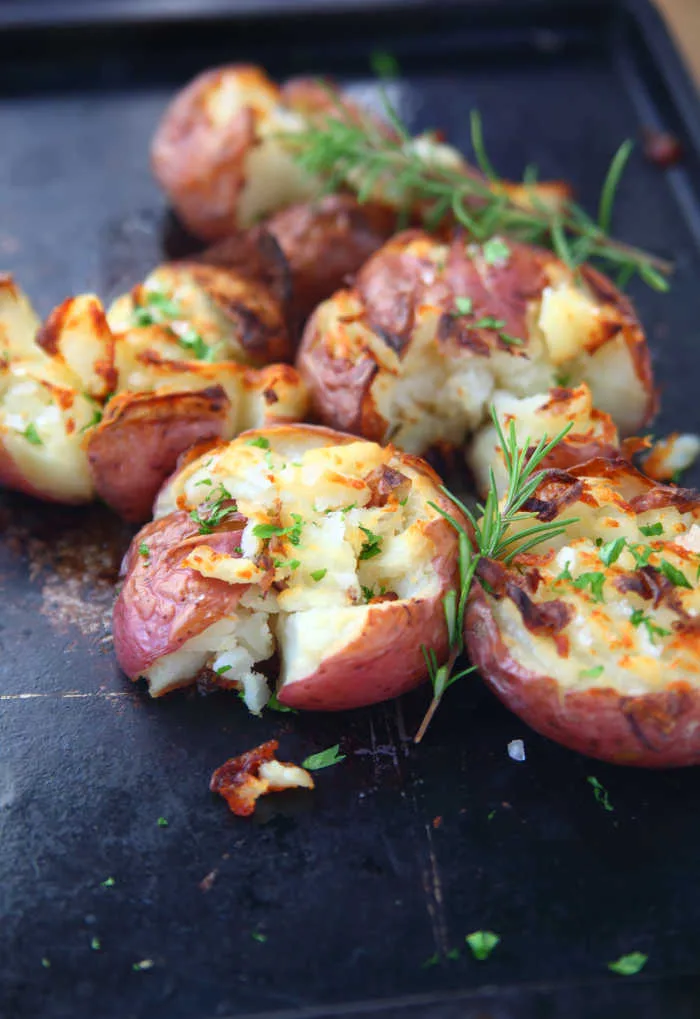 Image for Crushed Red Skin Potatoes